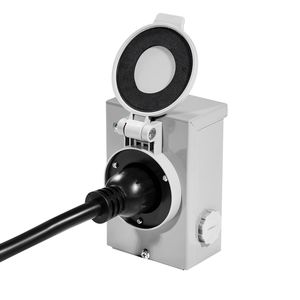 Kit Scatola di Ingresso Alimentazione Generatore 30 Amp con Cavo di Prolunga Elettrica RV da 40 Piedi NEMA L14-30P/L14-30R STW 10 AWG - Product Image 2