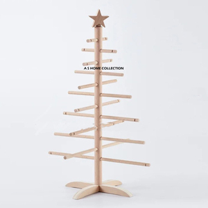 Support de Présentation de Noël en Métal Argenté Vieilli Très Demandé avec Éclairage LED – Prix de Gros - Product Image 6