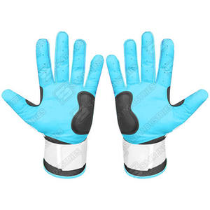 Guantes de Béisbol de Cuero con Puño Largo Personalizados de Fábrica SAAR INDUSTRIES, Cierre de Velcro, Ecológicos y de Secado Rápido - Product Image 4