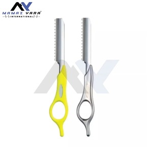 Rasoir manuel pour hommes en promotion, manche ergonomique, outil de coiffure, pour barbier et usage domestique, coupe, coiffage et mise en forme des cheveux - Product Image 4