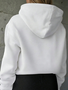 Custom Embroidered Tracksuit Set <b>Men</b> and Women Hoodie with <b>Pants</b> Two Piece Sportswear Wholesale Athletic Training Outfit - Product Image 3