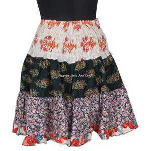 Bohemian Mini <b>Skirts</b> Party and Beach Wear Summer Wear Women Clothing Mini Patch Work <b>Skirts</b> Boho Festival Gypsy <b>Patchwork</b> Boho - Product Image 5