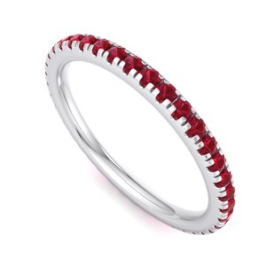 แหวนเพชรรัสเซียสีโรสโกลด์สุดหรูสำหรับผู้หญิง สวมใส่ได้ทุกวัน - Product Image 4
