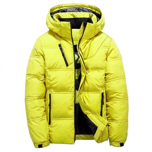 Proveedor de Chaquetas Acolchadas con Capucha y Logotipo Personalizado al por Mayor, Chaqueta de Invierno Gruesa y Cálida - Product Image 1