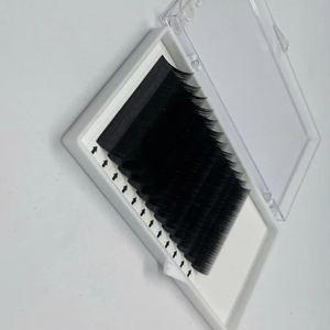 ขนตาปลอมแบบพัดสำเร็จรูป ทำมือ ขายส่ง 10D CC 0.05 มม. ขนสังเคราะห์ รับทำโลโก้ - Product Image 1