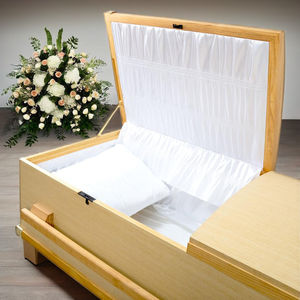Fabricante de Vietnam, venta al por mayor, ataúdes de madera para adultos de estilo americano personalizados, suministros funerarios de calidad, ataúdes, servicio de calidad - Product Image 6
