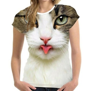Camiseta de Sublimación para Mujer, Diseño Moderno y de Última Tendencia, Ajustada, Tela Suave, Logotipo Personalizado, Manga Corta - Product Image 5