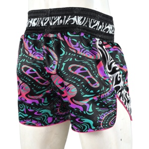 Blaze Fight Wear Thai Training Unisex MMA Boxing Shorts para Training & Fight Muay Thai & BJJ Short No Gi para adultos - Product Image 3