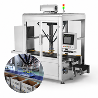 Industrieller Parallelroboter Automatische Kartoniermaschine Hochgeschwindigkeits-Roboter-Kartonierer für Beutel, Kartons und Dosen zum Sortieren und Verpacken
