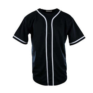 Custom Made Breathable Men's Sports Baseball Uniform 100% Polyester Unique Style Sportswear Uniform - Product Image 3