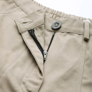 <b>Women</b> Anti-Wrinkle Quick Dry Breathable 100% Cotton Canvas Street Wear Drawstring Waist Customizable Casual <b>Womens</b> <b>Shorts</b> - Product Image 5