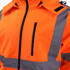Reflective Work Wear Wear <b>Jacket</b> <b>Waterproof</b> <b>Jacket</b> Work Clothing <b>Lightweight</b> <b>Hi</b>-<b>Vis</b> <b>Jacket</b> For Men - Product Image 5