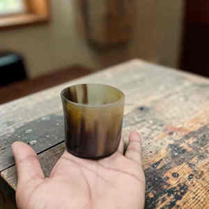 Portavelas artesanal de cuerno de buey auténtico, decoración de lujo para mesa de hogar a precio económico. - Product Image 5