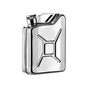 Mini gourde de poche portable, accessoire de bar, gourde en acier inoxydable anti-fuite pour l'alcool et le vin, idéale pour les cadeaux - Product Image 5