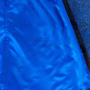 Shorts de boxe bleus pour hommes, séchage rapide, polyester, vêtements d'arts martiaux, coupe classique, style adulte, prix de gros, OEM, meilleur short de Muay Thai - Product Image 5