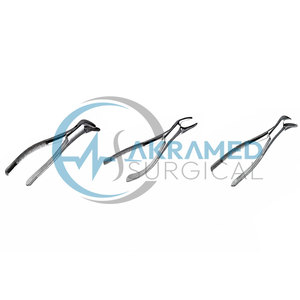 Juego de Instrumentos Quirúrgicos Dentales Premium para Extracción, de Acero Inoxidable, que Incluye Fórceps de Extracción, Elevador de Raíces, Jeringa, Sonda, Espejo, con Certificación CE - Product Image 5