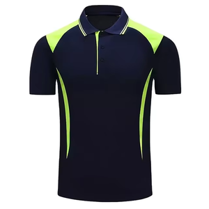 Camiseta Deportiva de Verano para Hombre, Personalizable con Logotipo OEM, de Spandex/Algodón, Manga Corta, Sólida, Transpirable, Combinable con Camisas - Product Image 1