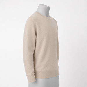 Nouveau design – Pull en cachemire respirant personnalisé avec logo, col rond classique, pour homme, séchage rapide, idéal pour l'hiver – Vente en gros - Product Image 4