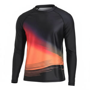 Rashguard à manches courtes de qualité supérieure, design personnalisé, Rashguard de compression à manches courtes, Rashguard en Spandex à séchage rapide, Rashguard long - Product Image 1