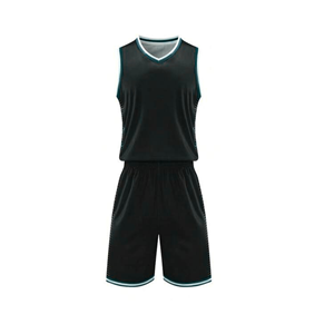 Men Basketball Uniform Uniforms Logo Hot Quick Warm 2026 Fabric Premium Color Team Unisex Block Trade Hybrid Buy Wicking Fit OEM - Product Image 3