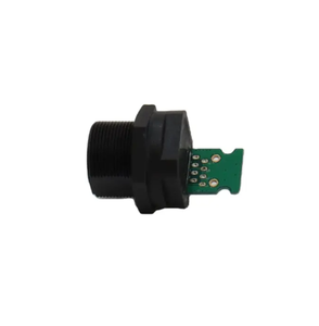 Connecteur RJ45 Cat5e étanche à montage sur panneau avec broche de montage sur circuit imprimé à angle droit - Product Image 1