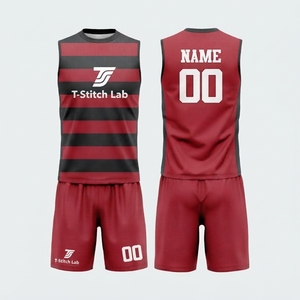 Uniforme de Baloncesto Ligero para Hombre con Logotipo Personalizado, Método de Impresión por Transferencia de Calor, Técnicas de Corte Automatizadas, Precio al por Mayor - Product Image 3
