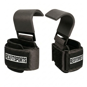 Soporte Acolchado para Muñeca con Ganchos de Levantamiento, Muñequeras Ajustables para Entrenamiento de Peso Muerto en Gimnasio, Venta al por Mayor, Proveedor OEM, Fábrica OEM para Gimnasios - Product Image 5