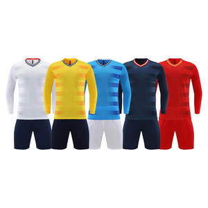 Uniformes de Fútbol al por Mayor, Económicos, de Secado Rápido, 100% Poliéster, con Impresión por Transferencia de Calor, para Adultos y Niños, Camisetas de Entrenamiento - Product Image 5