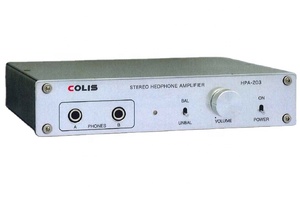 Amplificador de micrófono de 1 canal JR SOUND COLIS HPA-203 con conexión XLR, carcasa de aluminio, para conciertos en vivo, amplificador de auriculares. - Product Image 2