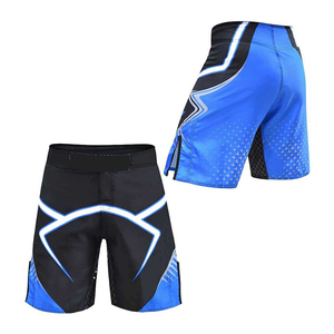 Shorts de boxe pour hommes en sublimation, logo personnalisé, shorts de combat respirants, short MMA personnalisé pour l'entraînement, fabriqué au Pakistan - Product Image 1