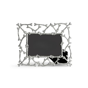 Rectangular Metal <b>Photo</b> <b>Frame</b> <b>With</b> Twig Design Aluminum Tabletop Display Horizontal Orientation Specialty <b>Frame</b> - Product Image 1