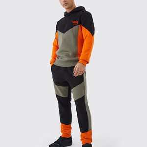 Conjuntos Deportivos con Capucha para Hombre, Ropa Deportiva Moderna para Gimnasio, Entrenamiento al Aire Libre, Ropa Deportiva Atlética, Cómoda, Ligera y Transpirable - Product Image 1