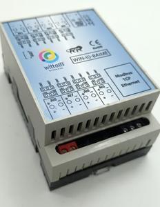 Módulo IO con 8 puertos de entrada/salida analógica, interfaz Ethernet Modbus TCP, 110V para equipos electrónicos - Product Image 1