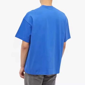 ผู้ผลิตเสื้อ OEM แบบกำหนดเอง ผ้าฝ้าย 100% คอปกสองสี เสื้อยืดแขนสั้นผู้ชาย คอกลม สวมใส่สบาย ระบายอากาศได้ดี แห้งเร็ว ทรงปกติ - Product Image 5