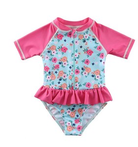 Maillot de bain une pièce sportif unisexe pour adultes, imprimé, en polyester/coton, séchage rapide, respirant, écologique, coupe-vent, avec des caractéristiques élastiques - Product Image 5