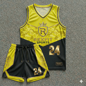 Tenues de basketball de qualité supérieure, maillots de basketball personnalisés pour hommes, ensembles d'uniformes d'équipe, vêtements d'équipe, ensembles d'uniformes de club de basketball - Product Image 1