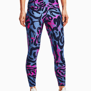 Genuine Sport Women Sublimation Leggings New Design Running Customized Made Printed Soft And <b>Smooth</b> Fabric Polyester Material - Product Image 3