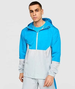 Conjunto Deportivo Corto para Hombre, Cortavientos con Capucha y Cordón Ajustable, Ligero, de Secado Rápido y Transpirable, 100% Nailon, OEM - Product Image 3