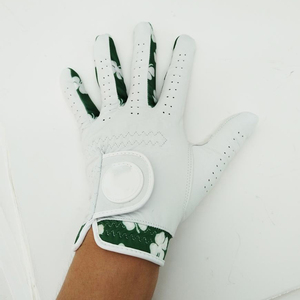 Guantes de Golf de la Mejor Calidad al por Mayor, Color Azul y Blanco, Cuero Genuino Cabretta, Guantes Deportivos de Golf para Venta en Línea - Product Image 3