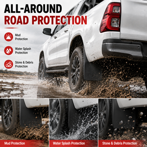 Guardabarros de Plástico a Medida, Juego de 4 Piezas para Hilux Revo/Vigo 4WD, Reequipamiento/Actualización, Protectores Contra Salpicaduras - Product Image 2