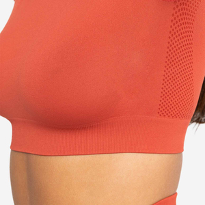 Women's 3 Piece Yoga Set Print Long Sleeve Crew Neck Crop Top High Waist Full Length <b>Leggings</b> <b>Pockets</b> Seamless Spandex/Nylon - Product Image 5