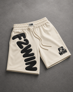 Shorts de sport décontractés pour hommes, taille mi-haute, écologiques, en polyester épais, nouveau style, style hip-hop, couleur unie, pour la plage - Product Image 5
