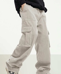 Pantalon Cargo Homme Grande Taille Qualité Supérieure Prix Abordable – Idéal Travail, Randonnée, Extérieur – Coupe Droite Détendue, Effet Délavé, Multi-Poches - Product Image 3