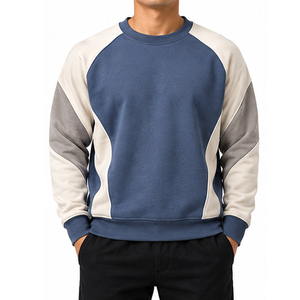 Sweat-shirt à col rond pour homme, en coton doux, avec logo personnalisé, streetwear décontracté, pull-over, OEM, ODM, marque privée, vente en gros - Product Image 1