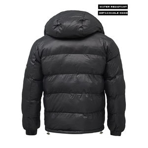 Factory Direct Glossy Puffer Jacket Waterproof Winter Glossy Puffer Jacket Duck Down Full Zip Lightweight Fashion <b>Bubble</b> <b>Coat</b> - Product Image 6