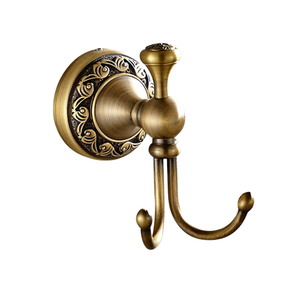 Patère murale double moderne et solide, écologique, antirouille et durable - Product Image 1