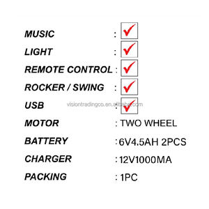 รถไฟฟ้า2024เด็ก1-6ปีของเล่นใหม่สำหรับเด็กยานพาหนะไฟฟ้า/รถไฟฟ้า4ล้อควบคุมระยะไกลที่มีประสิทธิภาพนั่งบนรถสำหรับเด็ก - Product Image 3