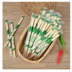 Palillos Desechables de Bambú Natural Japonés para Sushi, Tradicionales, Lisos, de 21-23 cm, Personalizados para el Regreso a Clases - Product Image 1