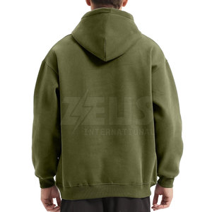 Pull-over élégant pour homme, sweats à capuche surdimensionnés en coton mélangé, collection de mode pour homme - Product Image 2