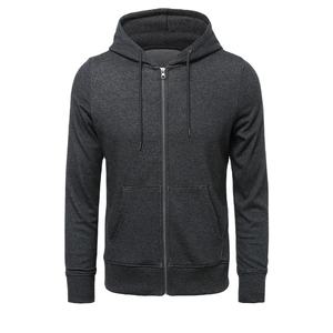 Ventes en gros de sweats à capuche personnalisés 100% coton respirant à fermeture éclair, écologiques, coupe-vent, sweats à capuche d'hiver pour hommes - Product Image 1